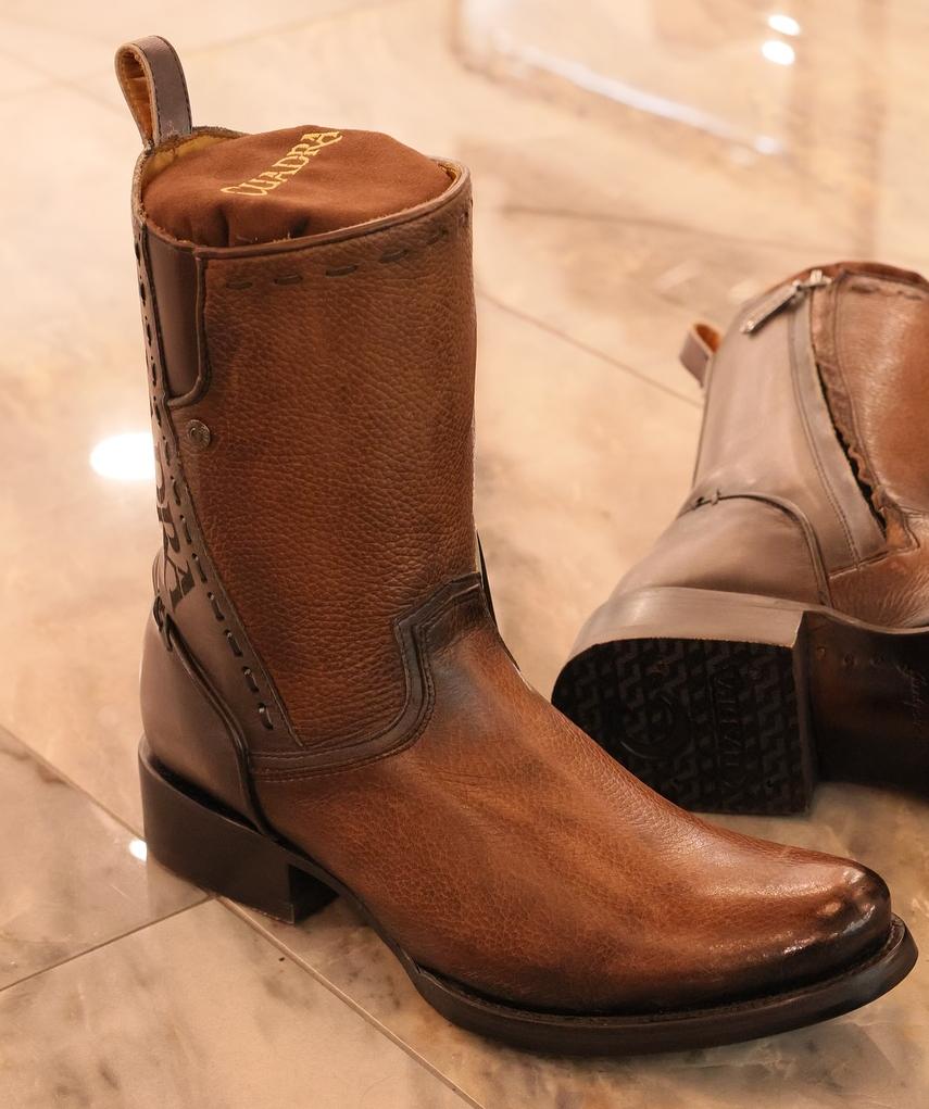 【🎉50% off+buy 2 free shipping】Men's Classic Vintage Wide Leather Boots