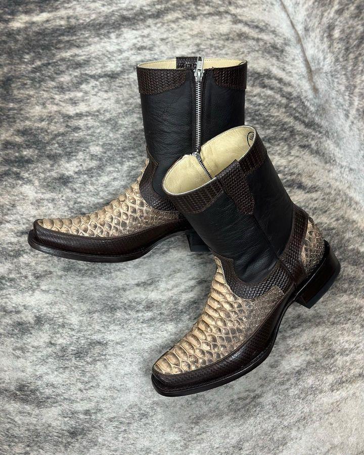 【50%OFF+ FREE SHIPPING】2024 Men's Purely Handcrafted Cowhide Boots