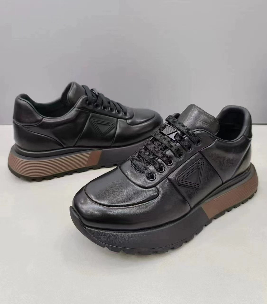 New style trendy casual sports shoes for men thick sole