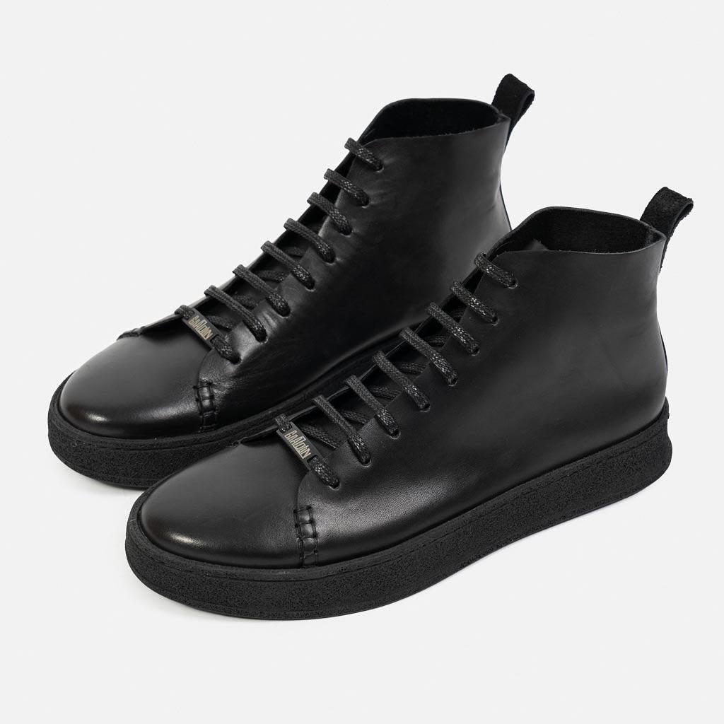 【50%OFF+ FREE SHIPPING】Men's all-match casual leather high-top shoes