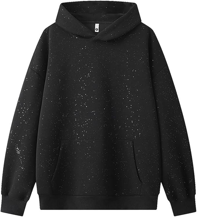 【🎉50% off+buy 2 free shipping】Men's Starry Rhinestone Hoodie