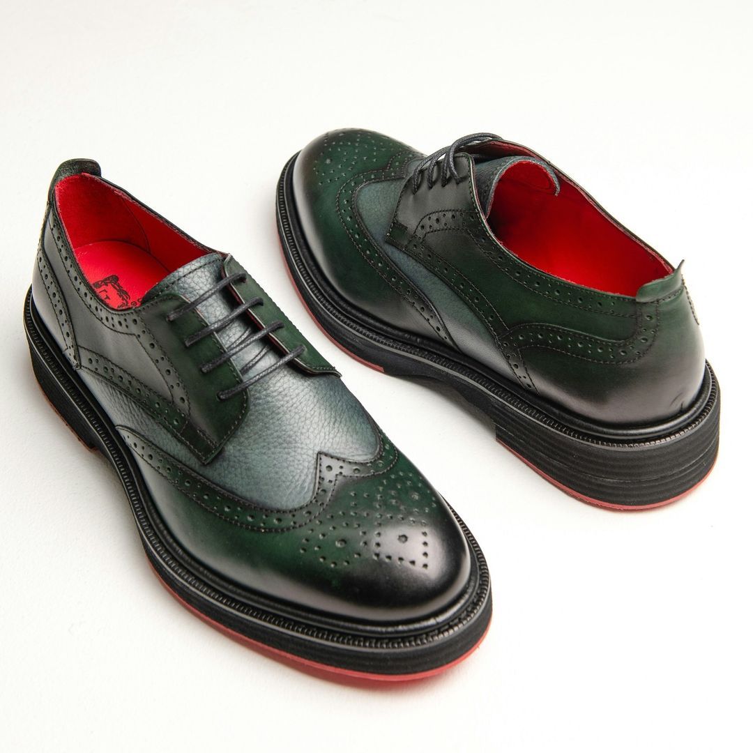 【🎉50% off+buy 2 free shipping】Men's business hand-carved leather shoes