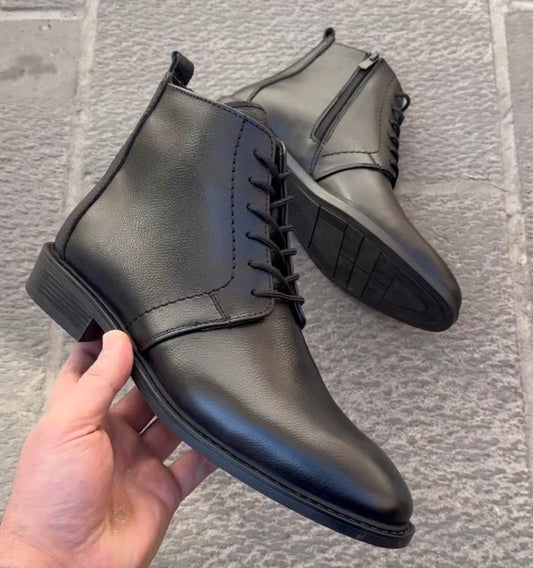 【🎉 50% off + buy 2 free shipping】Men's genuine leather martin boots