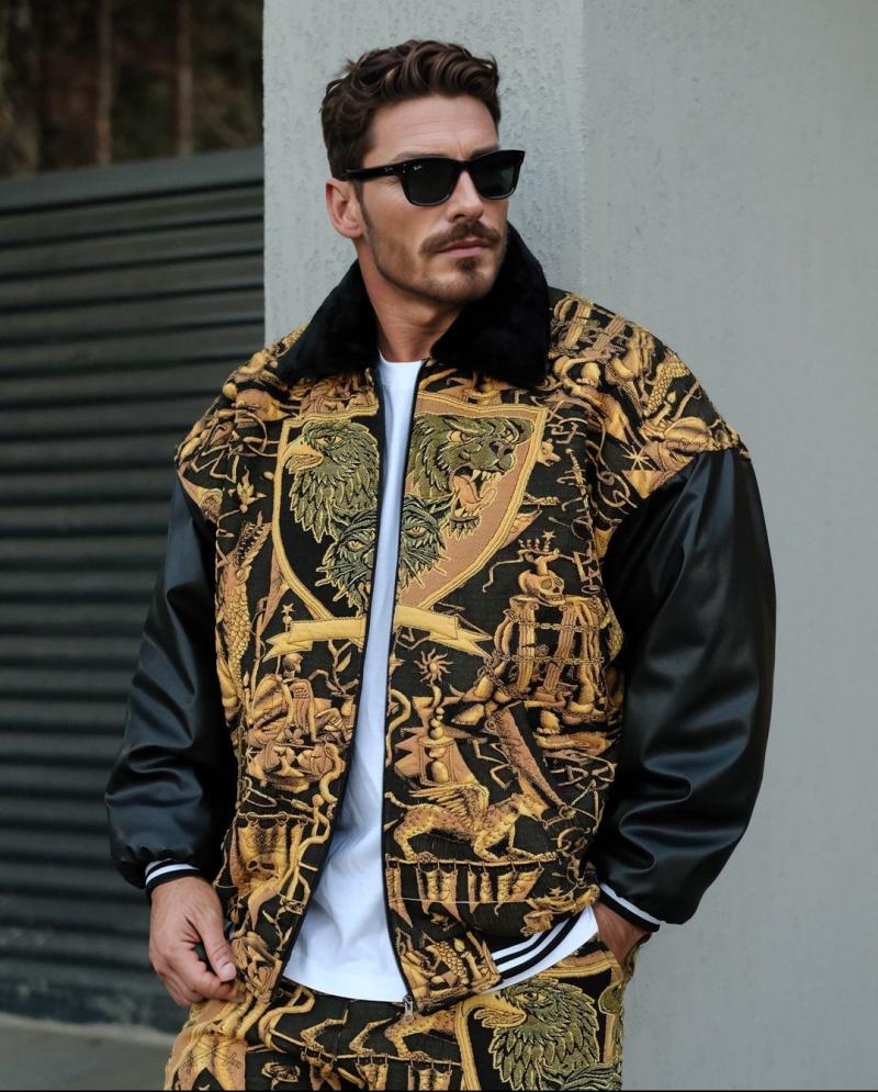 【🎉50%OFF+ FREE SHIPPING】Men's printed jacket